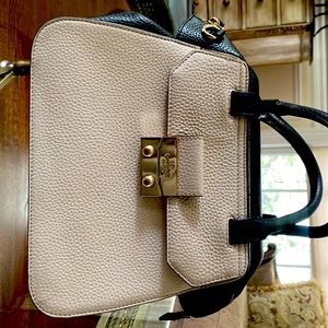 COPY - Kate Spade black and cream top handle bag